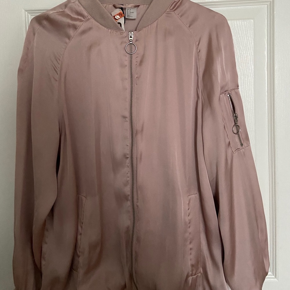 Pink Bomber Jacket